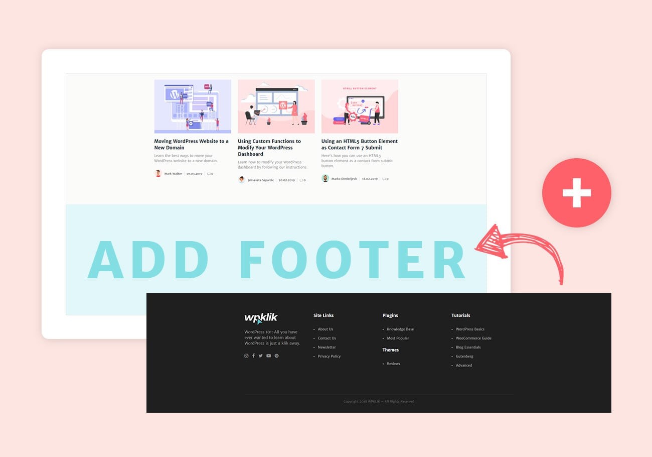 اهمیت Footer در طراحی وب سایت