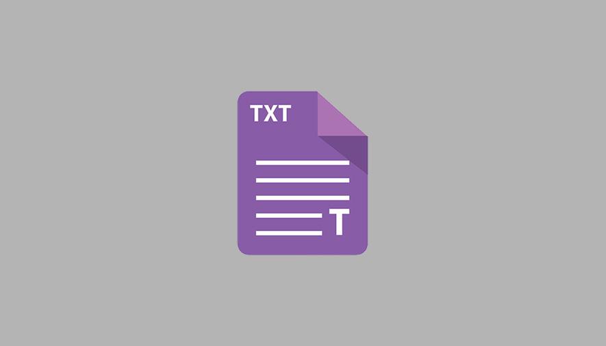 فایل متنی یا txt چیست؟ فرمت Text file